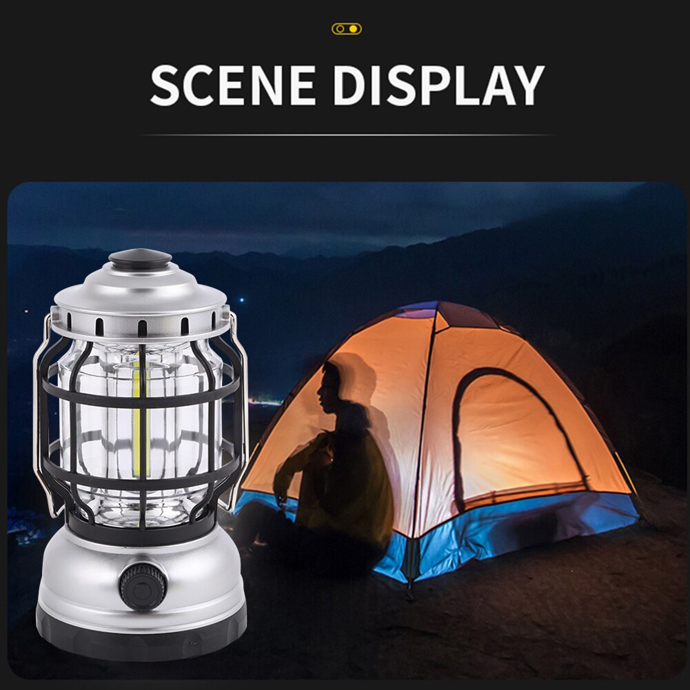 Cheap Goat Tents LED Camping Ligh Portable LED Tent Lantern for Backpacking Camping Hiking Fishing Emergency Light Hanging Lamp for Outdoor   